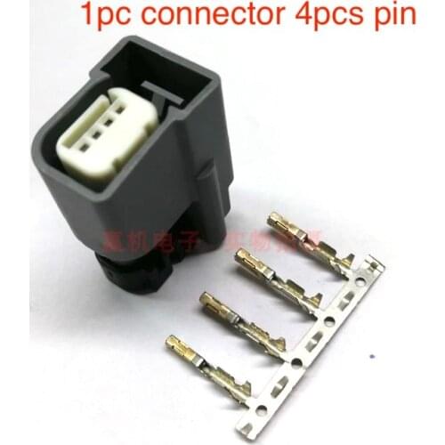 For Ford Mondeo keyless entry door handle lock plug connector terminal 4PIN original WDP7 housing