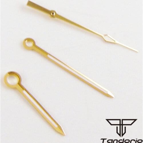 Gold edge color Watch hands parts fit for 2813 Miyota 8215 821A 8205 Movement