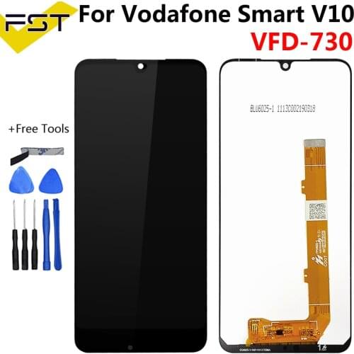5.9''For Vodafone Smart V10 VFD-730 VFD 730 VFD730 LCD Display+Touch Screen Phone Digitizer Assembly Spare Part+Tools