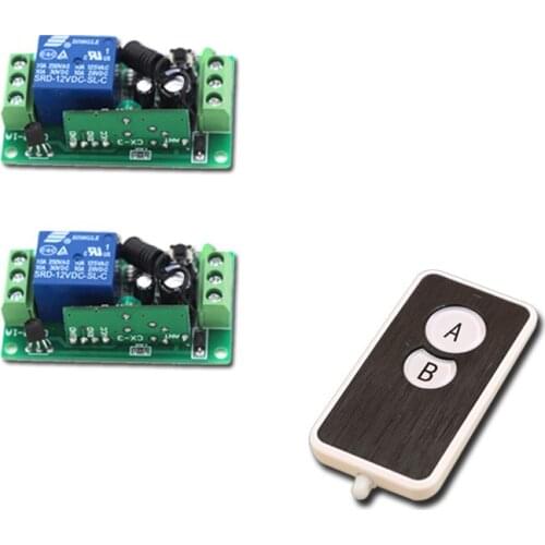 Wireless Remote Control Switch Remote ON/OFF Wireless Remote Plug DC 9V 12V 24V Receiver Transmitter