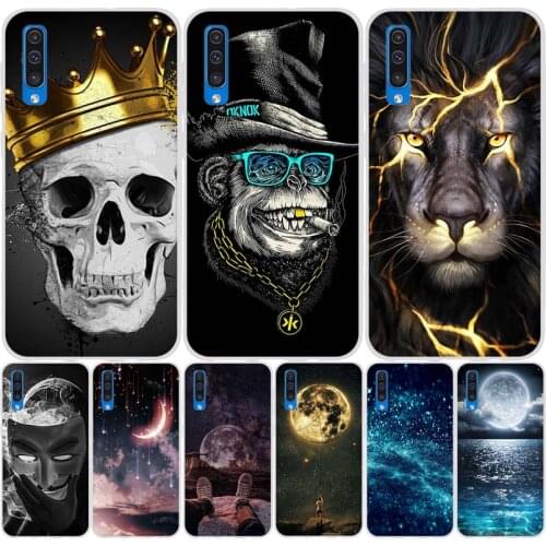 For Samsung Galaxy A50 Case Phone Back Cover for Samsung A50 Case Soft TPU Silicone Case Samsung A50 A 50 A505F A505 Cover 6.4"