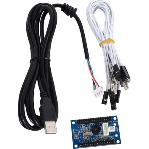 JABS Arcade Game Controller USB Free Drive Game Control Chip for KOF Street Fighter DIY Arcade Game Kit Parts