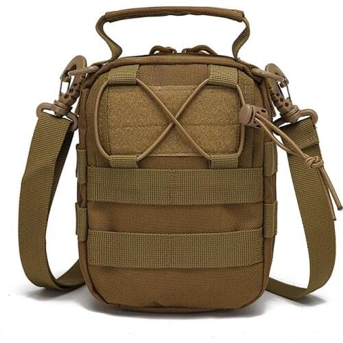 Outdoor fans' camouflage riding light single shoulder straddle bag digital storage bag waterproof single shoulder bag