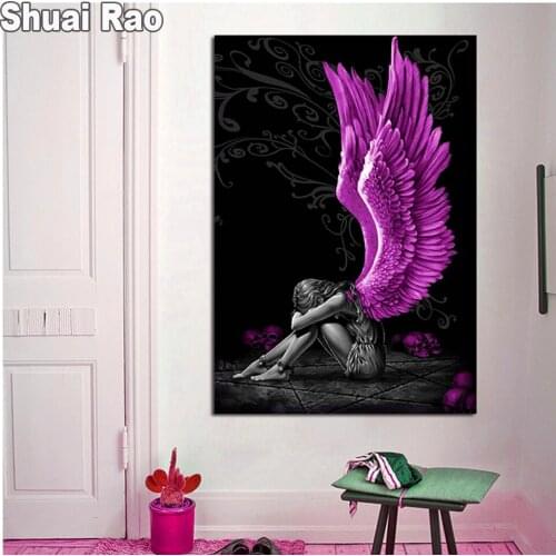 5D Angel Sexy Girl DIY Diamond Painting Full Square Circular,Diamond Embroidery 3d Picture Of rhinestones