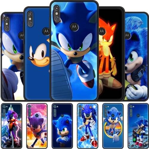 Supersonic Sonic Game Soft Case For Motorola One Fusion G9 Play G8 Power Lite G Stylus E6s Edge Plus G30 G10 Phone Cover Funda