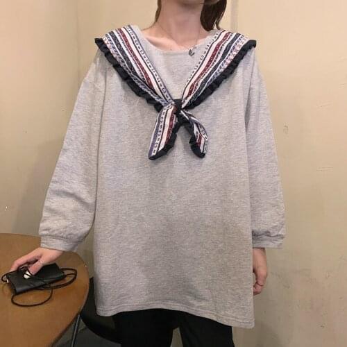 Cheap wholesale 2021 spring autumn new fashion casual Girls cute women Sweatshirt woman Hoodies female Lady sweatshirt Ay195