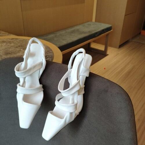 Sexy Women Sandals Zapatos Mujer 2020 Slip-On Ladies High Heels Highest Quality Summer Shoes Woman Retro Cozy Pumps Women Shoes