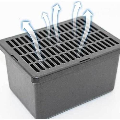 2 pieces / pack Reptile terrarium Plastic cover is not fragile reptile supplies Turtle hamster feeding box