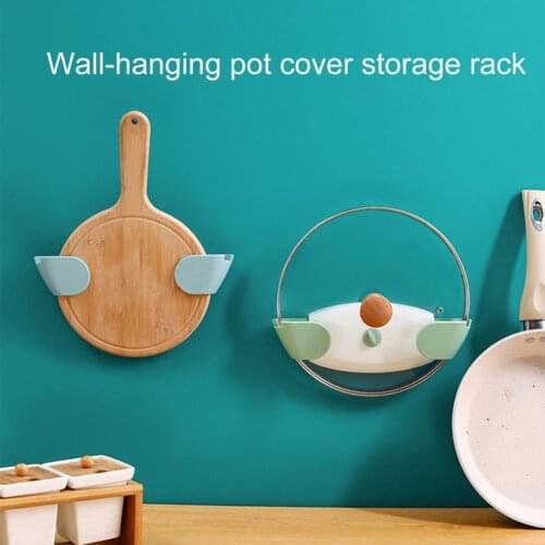 Pan Lid Rack Lightweight Reusable Space Saving Kitchen Pot Lid Rack for Daily Life