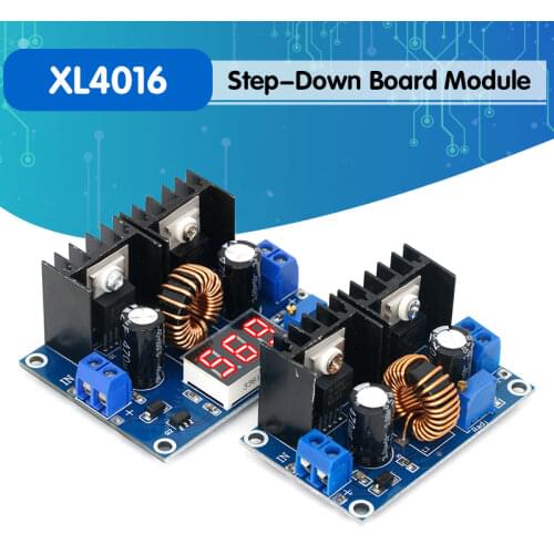 XL4016 LED Voltmeter PWM Adjustable 4-36V To 1.25-36V Step-Down Board Module Max 8A 200W DC-DC Buck Converter Power Supply