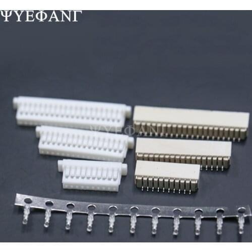 10 SETS SH1.0 1.0mm Connector SMT Socket Horizontal Pin Header Housing Crimping terminal Kit