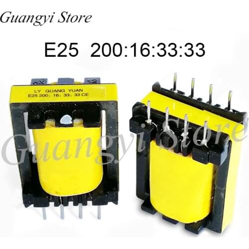10pcs Inverter Welder Auxiliary Transformer E25 200:16:33:33 Switching Power Supply High Frequency Transformer EEL25