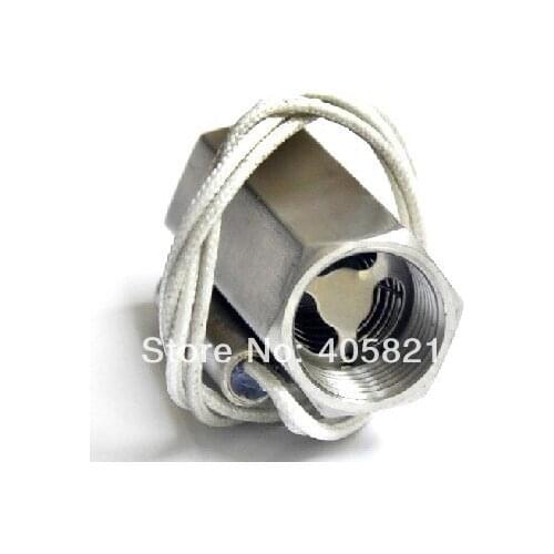 110V SPST 1/2" Female Threaded Mini Stainless Steel Water Flow Switch/SS Flow Control Sensor