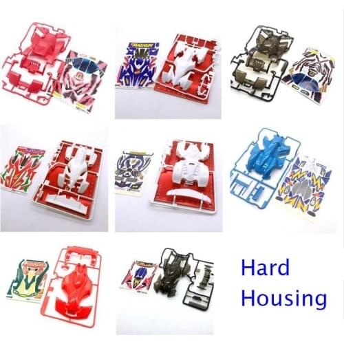 2PCS Hard Car Housing for Tamiya Mini 4WD Racing Car Model GIGANT VANISHING-GAZER/NEOFALCON/EMPEROR Car Shell