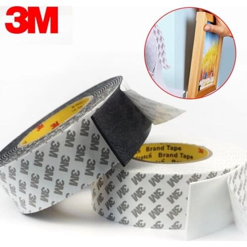 3M strong sponge tape black and white double-sided foam tape, used for automotive exterior parts and household hardware