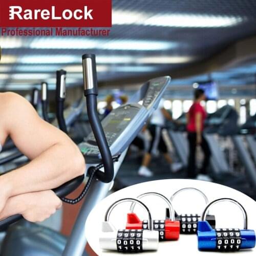 4 Digit Combination Padlock Travel Bag Luggage Suitcase Security Safe Code Door Bicycle Locks Rarelock a