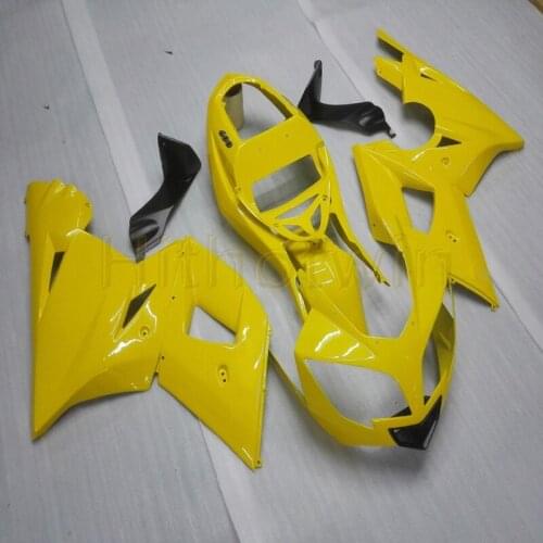 5Gifts+Custom yellow Motorcycle cowl for 600 2003 2004 2005 650 2003-2005 ABS motor Fairing kit