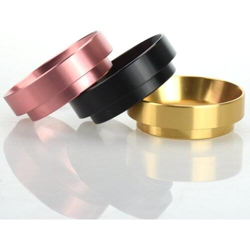 58MM Stainless Steel Wooden Intelligent Dosing Ring for Brewing Bowl Filter Coffee Powder Espresso Accessory Barista Tool