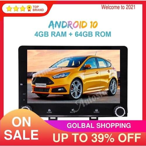 Android 10 4+64 DSP PX6 Car Multimedia Player Car GPS Navigation for KIA RIO 2017-2020 Auto Stereo Radio Tape Recorder Head Unit