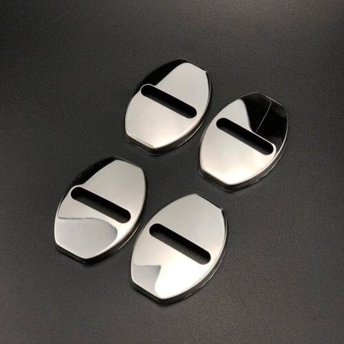 Car styling Door Lock Anti Rust Cover For Audi Q3 Q5 Q5L Q7 Q8 A1 A3 S3 A4 A4L A6 A7 S6 S7 A8 S4 RS4 A5 S5 allroad Prologue