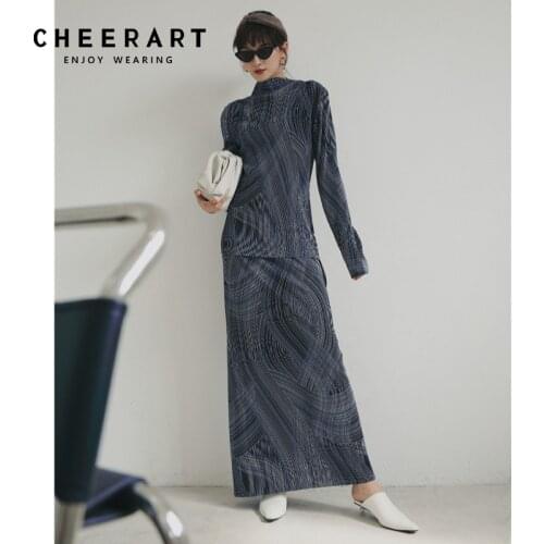 Женские юбки макси Cheerart China At AliExpress