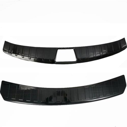 For Subaru Forester SK 2018 2019 Stainless Steel Rear Tail Box Gate Door Bumper Sill Threshold Scuff Plate Foot Pedal Trim