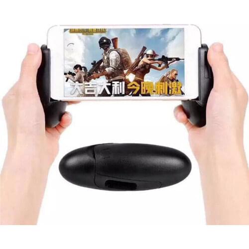 ABS Goose Egg Shape Handle L1 R1 for PUBG Triggers Joysticks Gamepad Mobile Game Controller Detachable Holder for Android IPhone