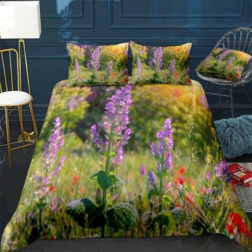 Background Beautiful Beaut Quilt Cover Pillowcase 3Piece Comforter Bedding Set With Pillow Case Single Double Duvet Cover