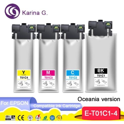 New Compatible for Epson T01C1 C13T01C100 Pigment ink cartridge Suit For Epson WorkForce Pro WF-C529R/WF-C579R etc