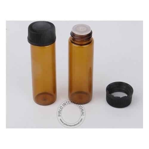 50pcs x Excellent 5ml Mini Amber Glass Dropper Bottle 5cc Empty Protable Sample Vial Essential Oil Glassware Free Shipping