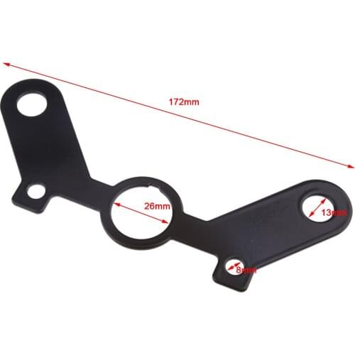 Motorcycle Instrument Black Metal Odometer Speedometer Stand Bracket For Speedometer Odometer Tachometer Gauge Installation