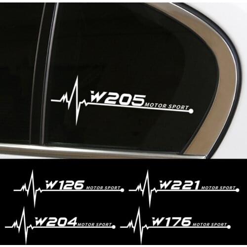 Car Side Window Stickers For Mercedes Benz W205 W212 W204 W203 W210 W213 W220 W221 W222 W108 W124 W126 W140 W168 W169 W176 W177