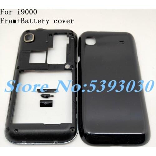 New For Samsung Galaxy S i9000 GT-I9000 Middle Frame Front Faceplate Bezel Housing+Battery Case Cover