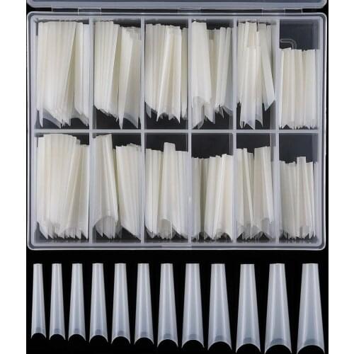 Compact ABS Fake Art Water Pipe Nails for Salon Nail Form Mold Compact ABS Fake Art Water Pipe Nails for Salon