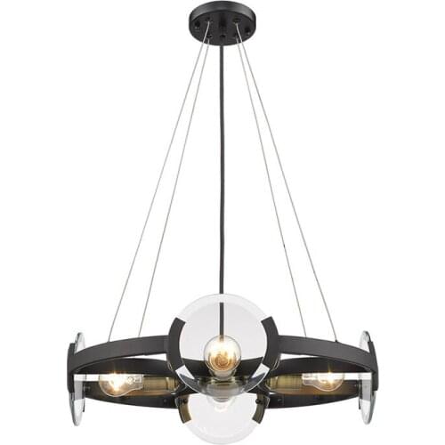 Nordic deco chambre lampen industrieel glass ball bedroom LED pendant lights luminaire suspendu luminaire