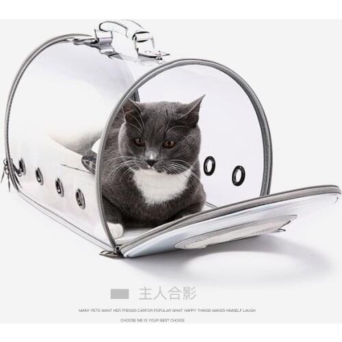 Expandable Cat Carrier Back Pack Large Capatity Travel Oxford Puppy Bag Carrier Foldable Luxury Dog Bags Transportin Extensible