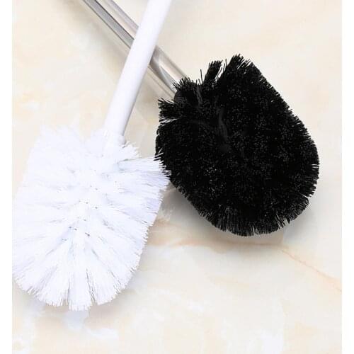 1 PC Replacement Toilet Brush Head For Bathroom Home Hotel Cleaning Tool Universal Plastic Toilet Ball Shaped Brush Head Home