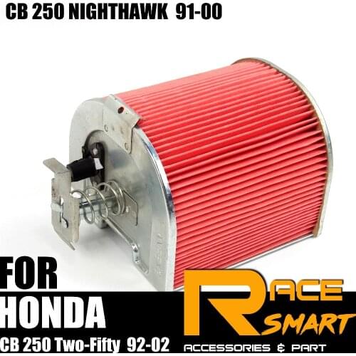 Motorcycles Air Filter Intake Cleaner Clean System Accessories FOR HONDA CB 250 Two-Fifty 1992-2002 / CB250 NIGHTHAWK 1991-2000