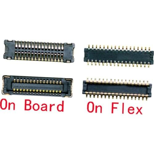 1Pcs LCD Display Screen Plug Flex FPC Connector For Huawei Play 6 Nova Young 4G LTE Y5 Y6 2017 Y5 III Y5III Port On Board 30pin