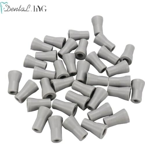 10 Pcs Dental Saliva Ejector Weak Suction Rubber Snap Tip Adapter Replacement 6mm/8mm