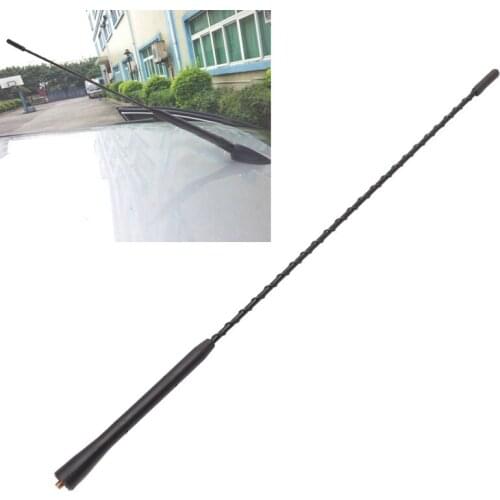 16" Mast Whip Car Auto Radio Antenna For BMW Z 3 4 For Mazda 5 6 For Toyota VW Jetta Car Roof Mast Whip Stereo Radio