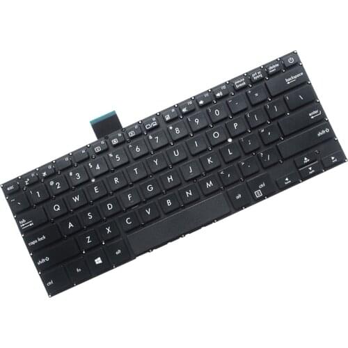 US English Keyboard for Vivobook 14 X405U X405UQ X405UR Laptop Ribbon Cable Included Replace Part