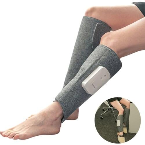 Wireless Smart Heating Leg Massage Electric Air Pressure Leg Massager Relaxation Relieve Calf Muscle Fatigue Pain Rechargeable