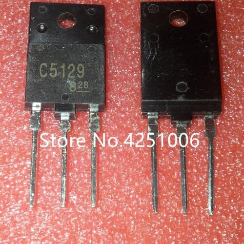 10 Pieces C5129 2SC5129 TO-3P Color TV Triode Power Supply Tube
