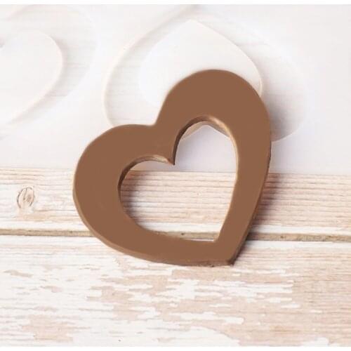 Big love shape Non-stick Silicone Chocolate Mold Ice Molds Cake Mould Bakeware Baking Tools