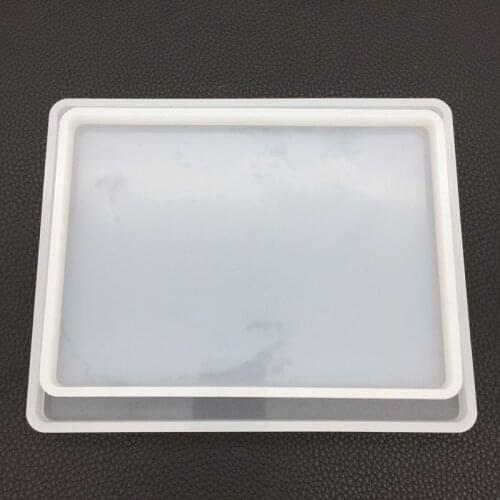 Big Square Coaster Silicone Mold Large Fluid Artst Mold Resin Coaster Making Epoxy Resin Crafts Make Your Own Coaster