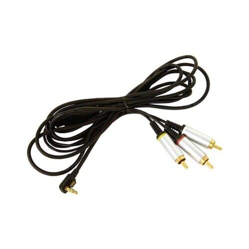 OSTENT TV AV Video RCA Composite Cable Cord for Sony PSP 2000 3000 Game Console