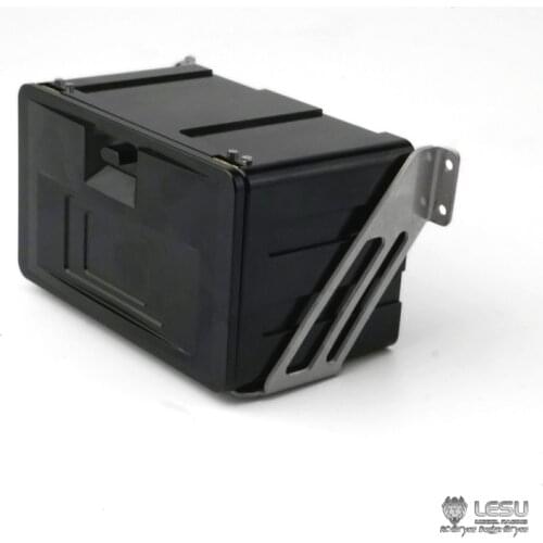 LESU Metal Toolbox 93MM for 1/14 RC TAMIYA MAN Tractor Truck Model Dumper Scania DIY Car