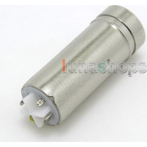 LN004048 17mm Main Body 3.5mm 5 poles Female Socket Soldering Adapter Plug For Diy