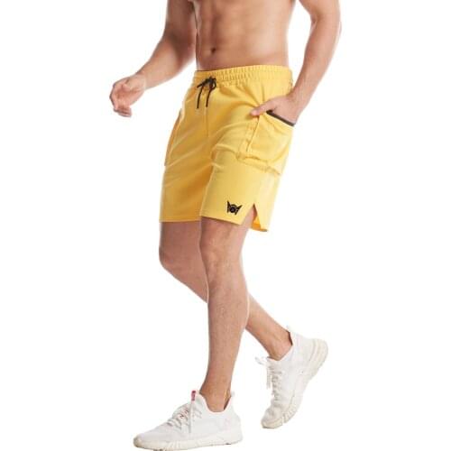 Men Fitness Bodybuilding Shorts Man Summer Gyms Workout Male Breathable Fashion fitness Sportswear Jogger Cargo shorts Pants